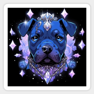 Pit Bull Art Sticker